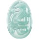 Jade Oval Year of the Snake Luck Necklace
