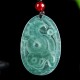 Jade Oval Year of the Snake Luck Necklace