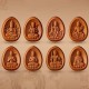 Peach Wood Cinnabar Zodiac Om Mani Padme Hum Necklace Peach Wood Cinnabar Zodiac Om Mani Padme Hum Necklace