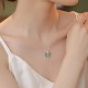 925 Silver Jade Butterfly Peace Necklace 925 Silver Jade Butterfly Peace Necklace