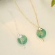 925 Silver Jade Butterfly Peace Necklace 925 Silver Jade Butterfly Peace Necklace