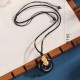 Black Onyx PiXiu Fortune Necklace with White Agate Black Onyx PiXiu Fortune Necklace with White Agate