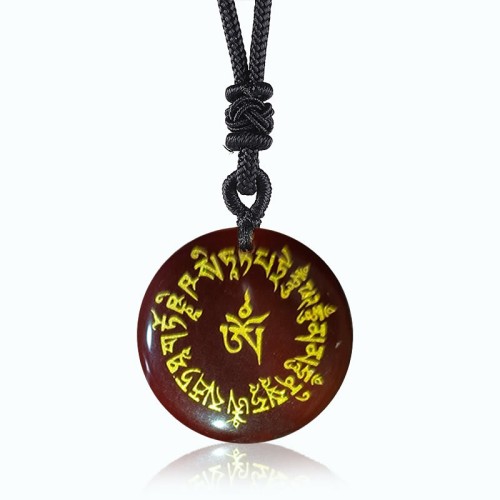 Black Obsidian Crystal Fortune-gathering Fulfilment Necklace Pendant Black Obsidian Crystal Fortune-gathering Fulfilment Necklace Pendant