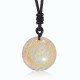 Black Obsidian Crystal Fortune-gathering Fulfilment Necklace Pendant Black Obsidian Crystal Fortune-gathering Fulfilment Necklace Pendant