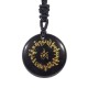 Black Obsidian Crystal Fortune-gathering Fulfilment Necklace Pendant Black Obsidian Crystal Fortune-gathering Fulfilment Necklace Pendant