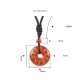 Green Tara Mantra Crystal Black Obsidian Fulfilment Pendant Green Tara Mantra Crystal Black Obsidian Fulfilment Pendant