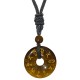 Green Tara Mantra Crystal Black Obsidian Fulfilment Pendant Green Tara Mantra Crystal Black Obsidian Fulfilment Pendant