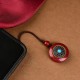 Cinnabar Six True Words 'Om Mani Padme Hum' Blessing Necklace Cinnabar Six True Words 'Om Mani Padme Hum' Blessing Necklace