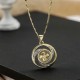 Gold Plated Copper Windmill Luck Necklace Pendant Gold Plated Copper Windmill Luck Necklace Pendant
