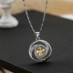 Gold Plated Copper Windmill Luck Necklace Pendant Gold Plated Copper Windmill Luck Necklace Pendant