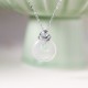 Chalcedony Peace Buckle Snake Year Positive Pendant Chalcedony Peace Buckle Snake Year Positive Pendant