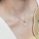Chalcedony Peace Buckle Snake Year Positive Pendant Chalcedony Peace Buckle Snake Year Positive Pendant