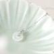 Chalcedony Peace Buckle Snake Year Positive Pendant Chalcedony Peace Buckle Snake Year Positive Pendant