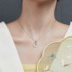 Chalcedony Peace Buckle Snake Year Positive Pendant Chalcedony Peace Buckle Snake Year Positive Pendant