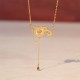 Chalcedony Fu Character Snake Harmony Pendant