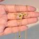 Chalcedony Fu Character Snake Harmony Pendant