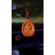 Peach Wood Cinnabar Zodiac Om Mani Padme Hum Necklace Peach Wood Cinnabar Zodiac Om Mani Padme Hum Necklace