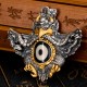 925 Silver Tibet Garuda Dzi Bead Protection Necklace 925 Silver Tibet Garuda Dzi Bead Protection Necklace