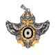 925 Silver Tibet Garuda Dzi Bead Protection Necklace 925 Silver Tibet Garuda Dzi Bead Protection Necklace