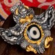 925 Silver Tibet Garuda Dzi Bead Protection Necklace 925 Silver Tibet Garuda Dzi Bead Protection Necklace