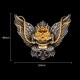 Sterling Silver Tibetan Garuda Wisdom Necklace Pendant