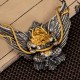 Sterling Silver Tibetan Garuda Wisdom Necklace Pendant