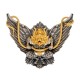 Sterling Silver Tibetan Garuda Wisdom Necklace Pendant
