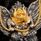 Sterling Silver Tibetan Garuda Wisdom Necklace Pendant