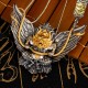 Sterling Silver Tibetan Garuda Wisdom Necklace Pendant