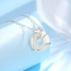 Hetian Jade Ginkgo Leaf Peace Necklace Pendant