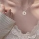 Hetian Jade Ginkgo Leaf Peace Necklace Pendant