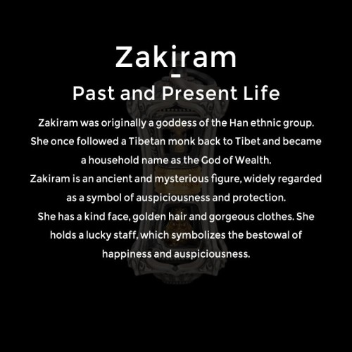 925 Silver Tibetan Zakiram Goddess of Wealth Necklace