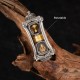 925 Silver Tibetan Zakiram Goddess of Wealth Necklace