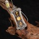 925 Silver Tibetan Zakiram Goddess of Wealth Necklace