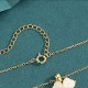 Hetian Jade Four Leaf Clover Necklace Pendant