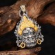 925 Silver Jambhala God of Wealth Protection Necklace 925 Silver Jambhala God of Wealth Protection Necklace