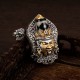 925 Silver Zakiram Goddess of Wealth Dzi Bead Necklace 925 Silver Zakiram Goddess of Wealth Dzi Bead Necklace