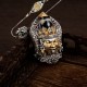 925 Silver Zakiram Goddess of Wealth Dzi Bead Necklace 925 Silver Zakiram Goddess of Wealth Dzi Bead Necklace