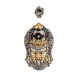 925 Silver Zakiram Goddess of Wealth Dzi Bead Necklace 925 Silver Zakiram Goddess of Wealth Dzi Bead Necklace