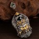 925 Silver Zakiram Goddess of Wealth Dzi Bead Necklace 925 Silver Zakiram Goddess of Wealth Dzi Bead Necklace