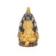 Tibet Yellow Jambhala God of Wealth Necklace