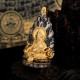 Tibet Yellow Jambhala God of Wealth Necklace