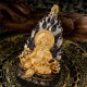 Tibet Yellow Jambhala God of Wealth Necklace
