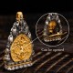 Tibet Yellow Jambhala God of Wealth Necklace
