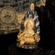 Tibet Yellow Jambhala God of Wealth Necklace