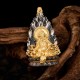 Tibet Yellow Jambhala God of Wealth Necklace
