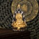 Tibet Yellow Jambhala God of Wealth Necklace