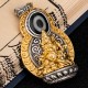 925 Silver Tibet Jambhala God of Wealth Dzi Bead Necklace 925 Silver Tibet Jambhala God of Wealth Dzi Bead Necklace