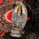 Sterling Silver Thousand-armed Guanyin Wealth Necklace Pendant Sterling Silver Thousand-armed Guanyin Wealth Necklace Pendant