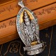 Sterling Silver Thousand-armed Guanyin Wealth Necklace Pendant Sterling Silver Thousand-armed Guanyin Wealth Necklace Pendant